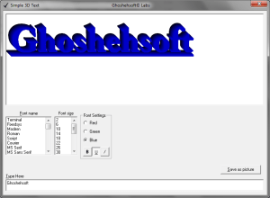 Simple 3D Text Simple 3D Text